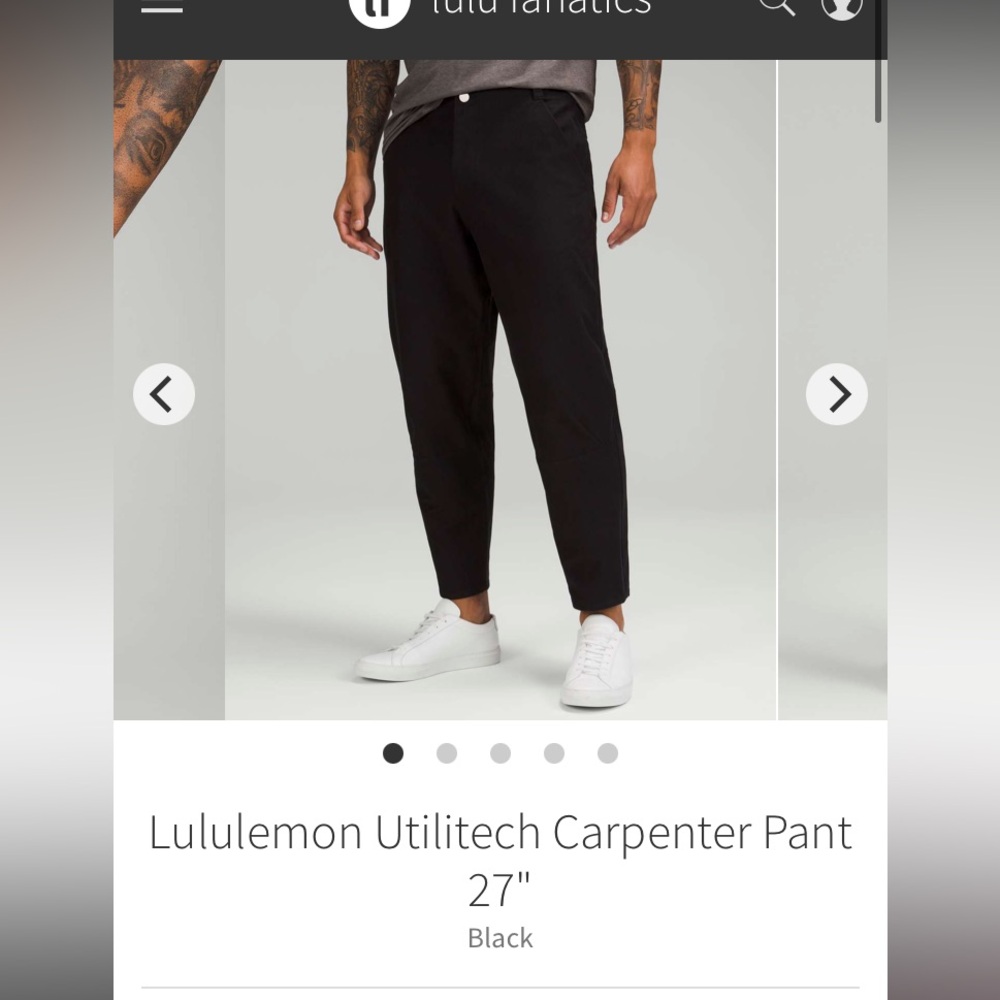 Mens Utilitech Carpenter Pants - sz 40